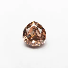 1.00ct 6.08x5.67x3.42mm GIA SI1 Fancy Deep Brown-Pink Trillion Brilliant  24113-01