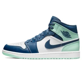 Air Jordan 1 Mid Mystic Navy Mint Foam