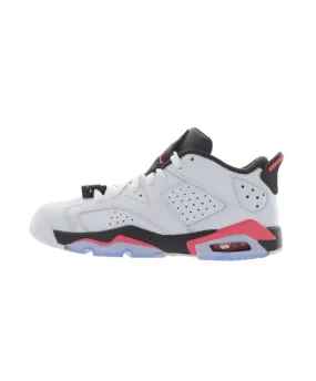 Air Jordan: 6 Retro Low BG (White/Infrared 23-Black)