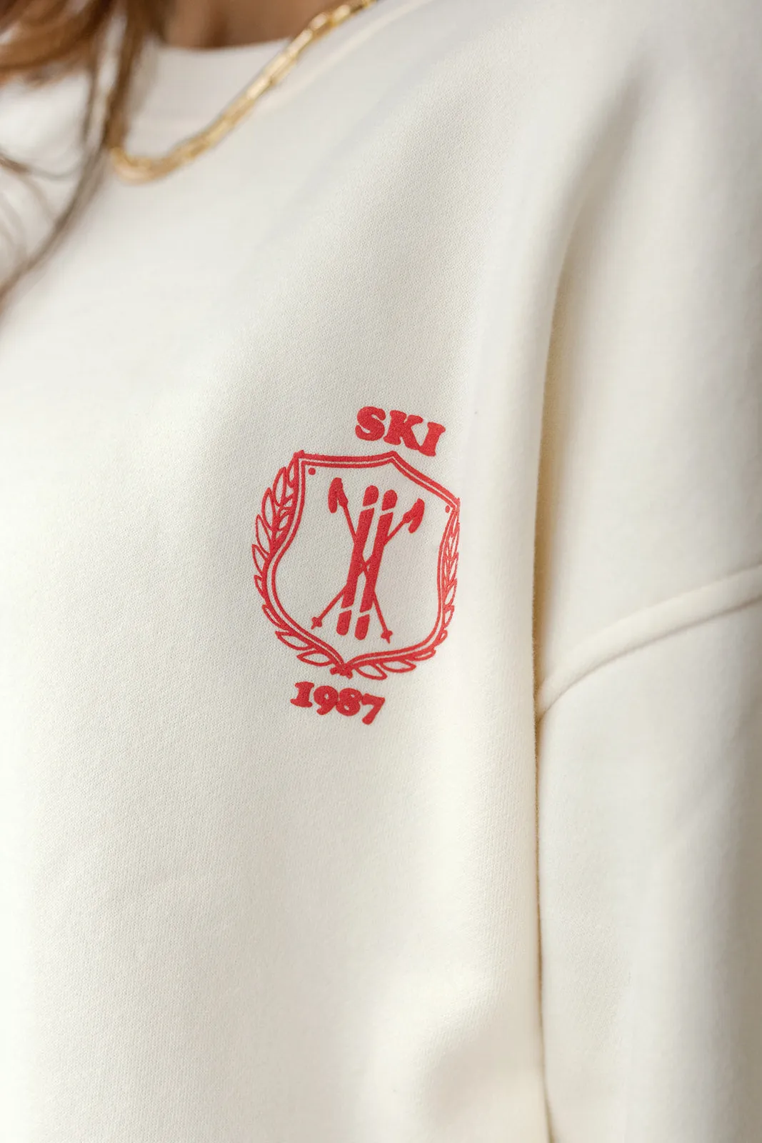 apres ski club sweatshirt