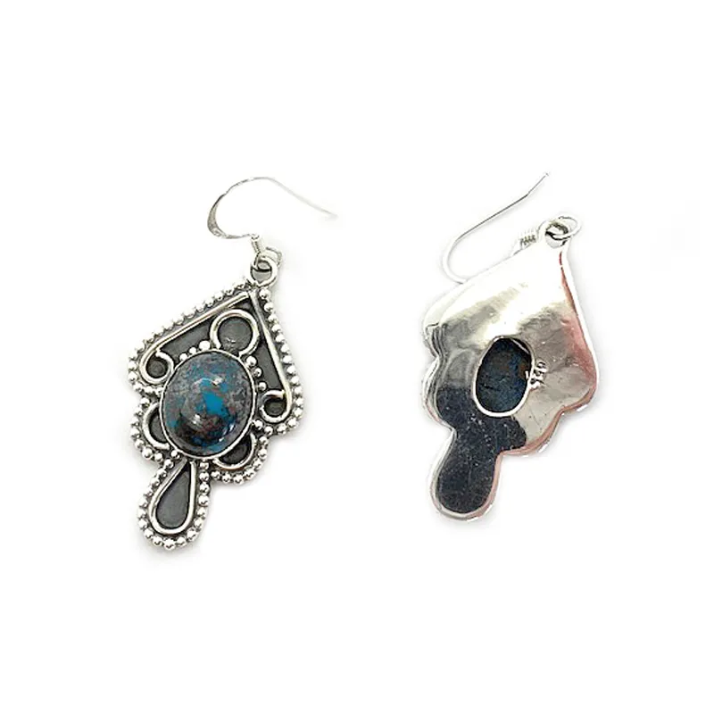 Astrid Blue Azurite Gypsy Earrings