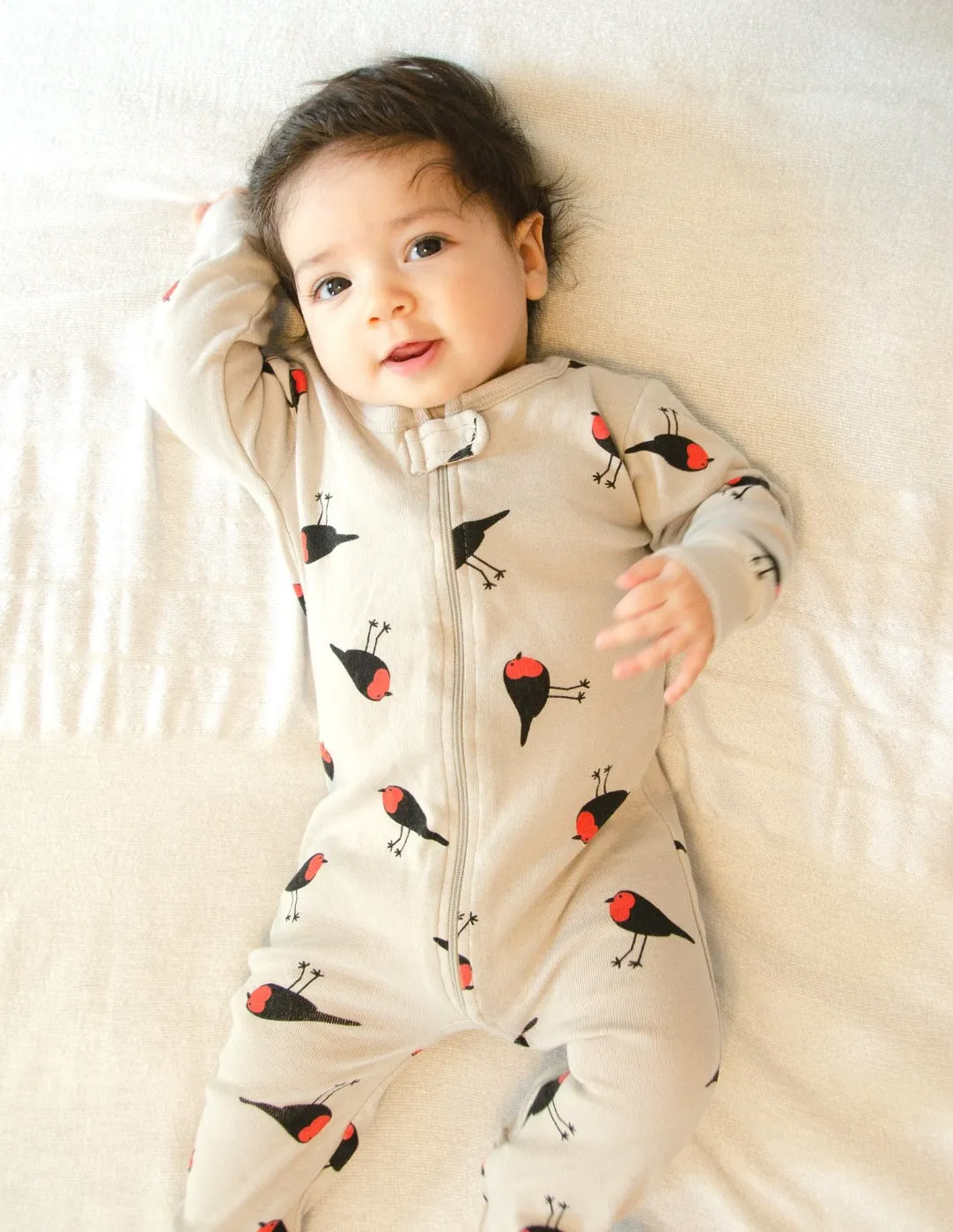 Baby Footed Bird Pajamas