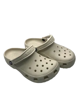 Beige Classic Crocs UK 4 EU 37 👠