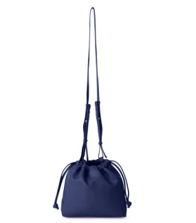 Brea Bucket Vegan Leather Bag in Sapphire