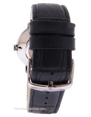 Bulova Mens Frank Lloyd Wright SC Johnson Building Watch - Black Leather