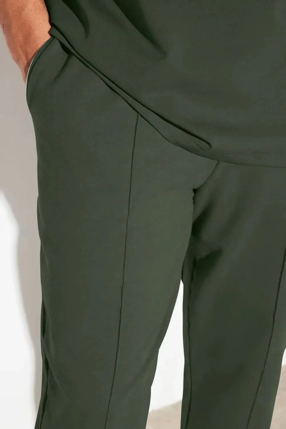 Classic Organic Cotton Tapered Sweatpants for Unisex