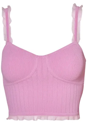 Dita Bustier Top Pink