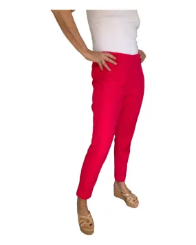 Elizabeth McKay Hot Pink Woven Pants, 6