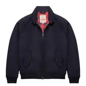 Giubbino Baracuta G9 Af Melton Blu Intenso