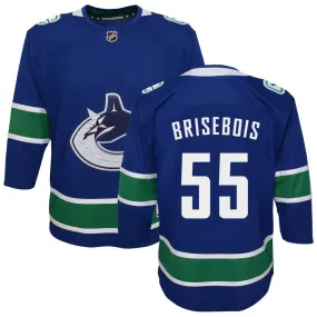 Guillaume Brisebois Vancouver Canucks Youth Premier Jersey - Blue