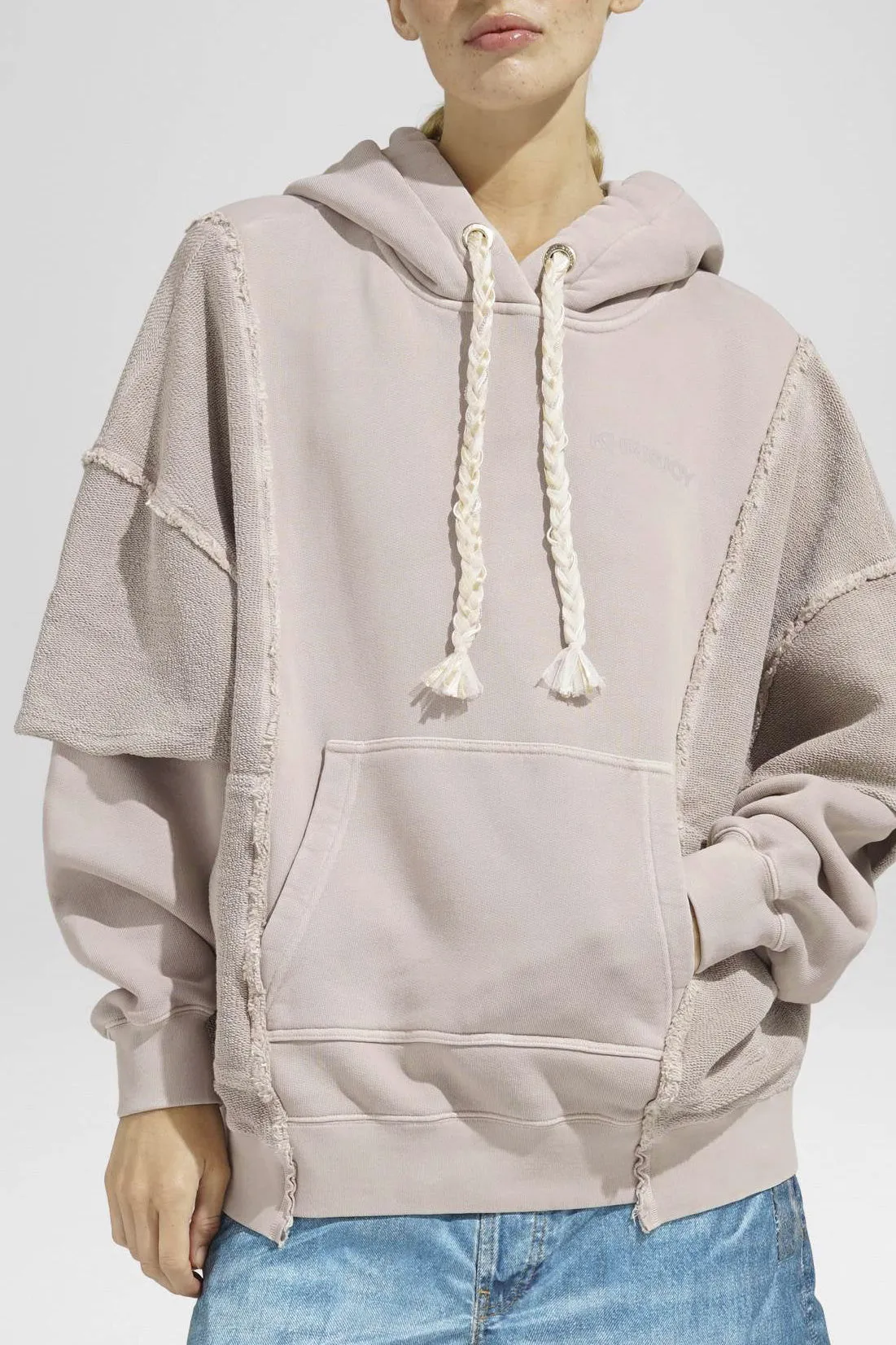 Hoodie Double Pockets in Desert