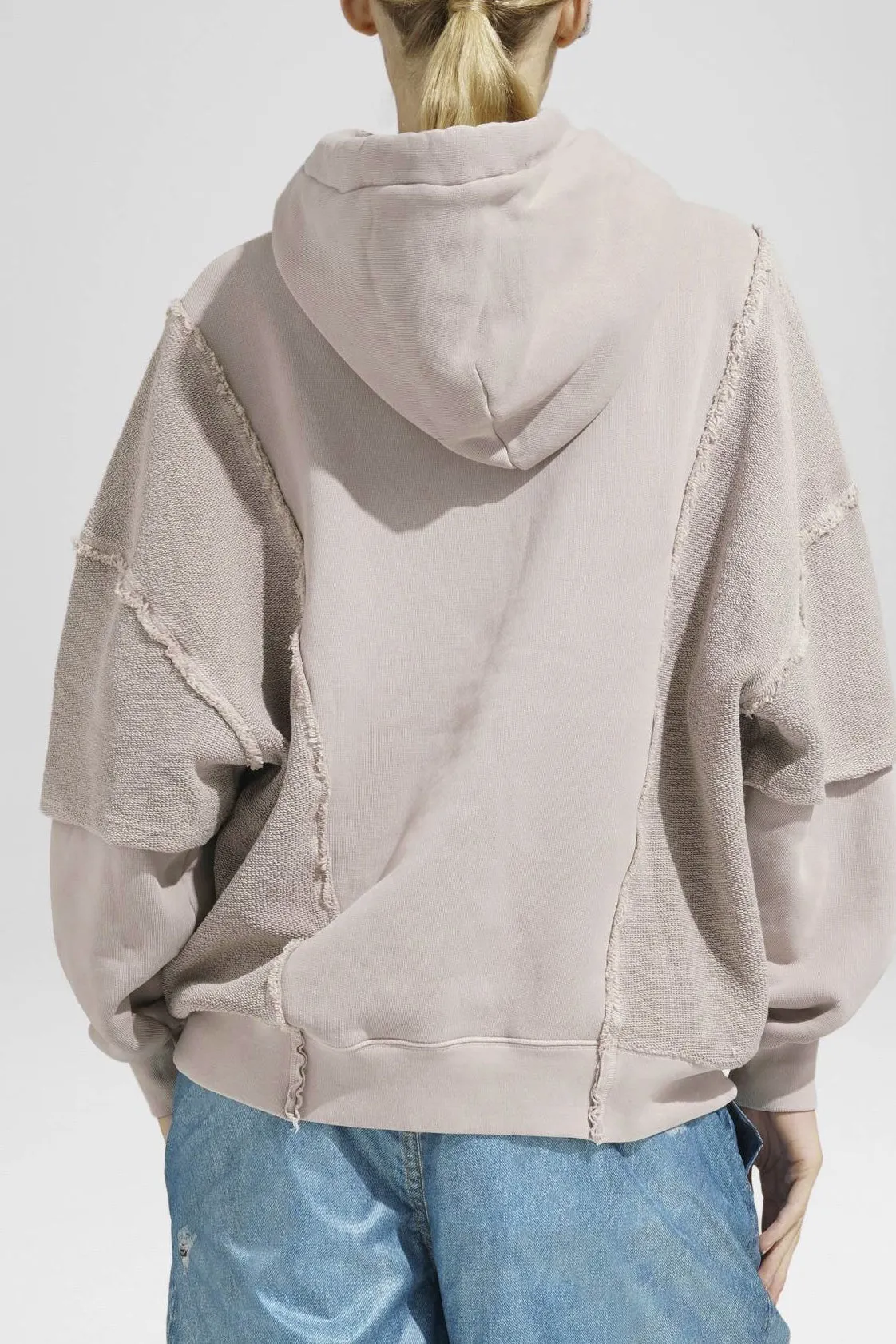 Hoodie Double Pockets in Desert