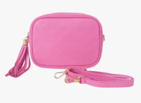 Hot Pink Stud Camera Bag