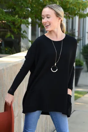 JASMINE SWEATER - BLACK