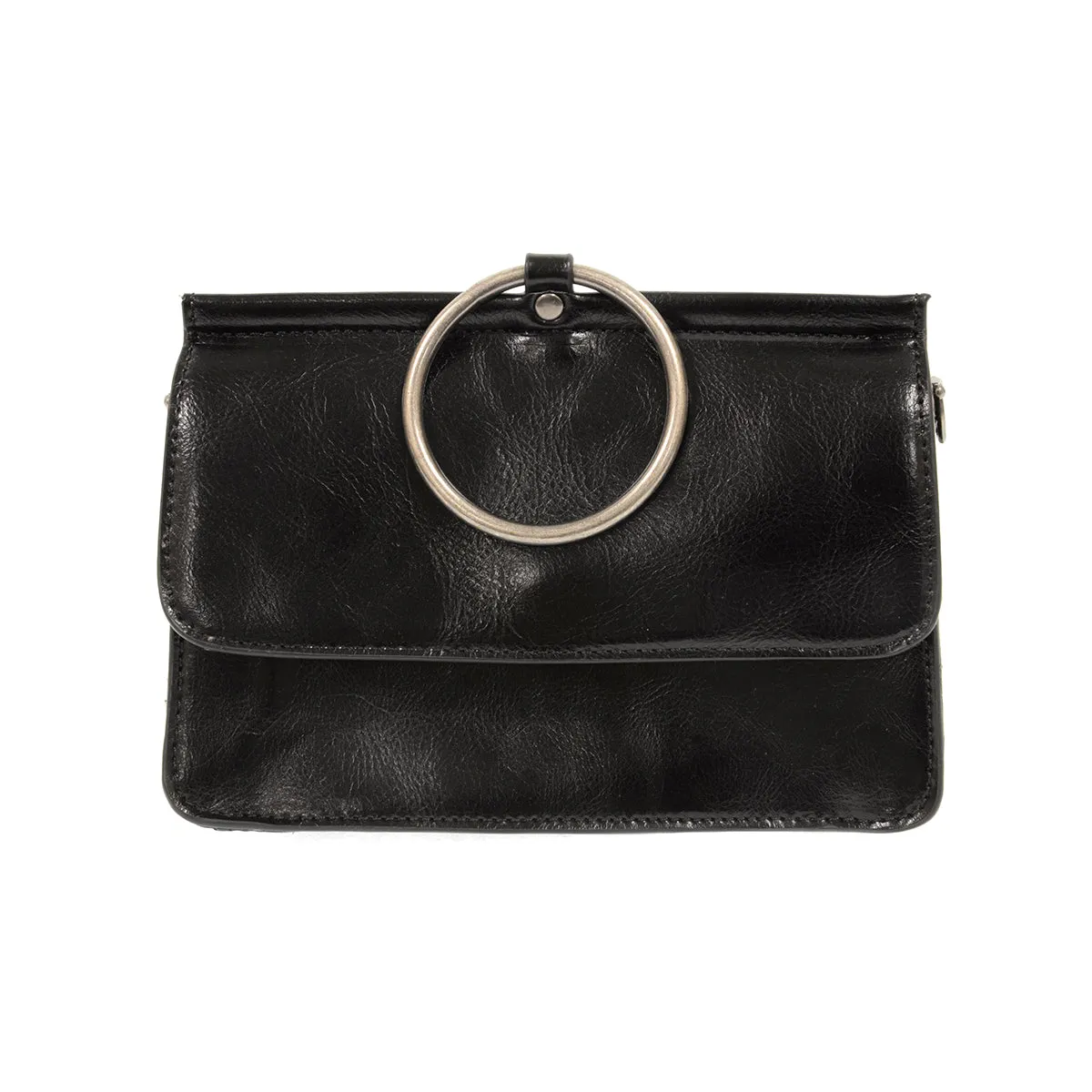 Joy Susan Aria Ring Bag Black