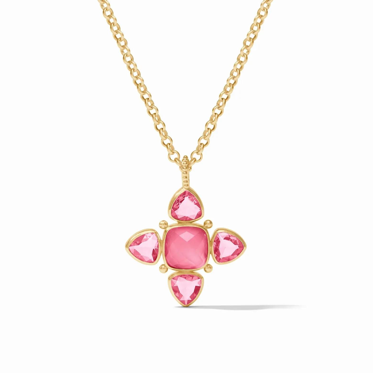 Julie Vos Aquitaine Pendant, Peony Pink