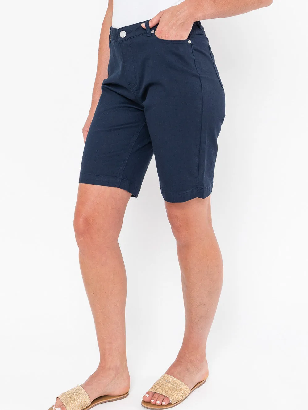 JUMP COLOUR DENIM SHORT