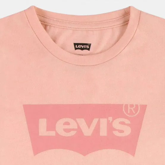 Levi's Kids short sleeve t-shirt for girls Logo Classic 3E4234 AED pink