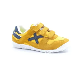 MUNICH Mini Goal 1540 Sneaker Bambino Yellow Blue 8126540