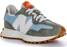 New Balance U327 SC In Blue Green Trainers