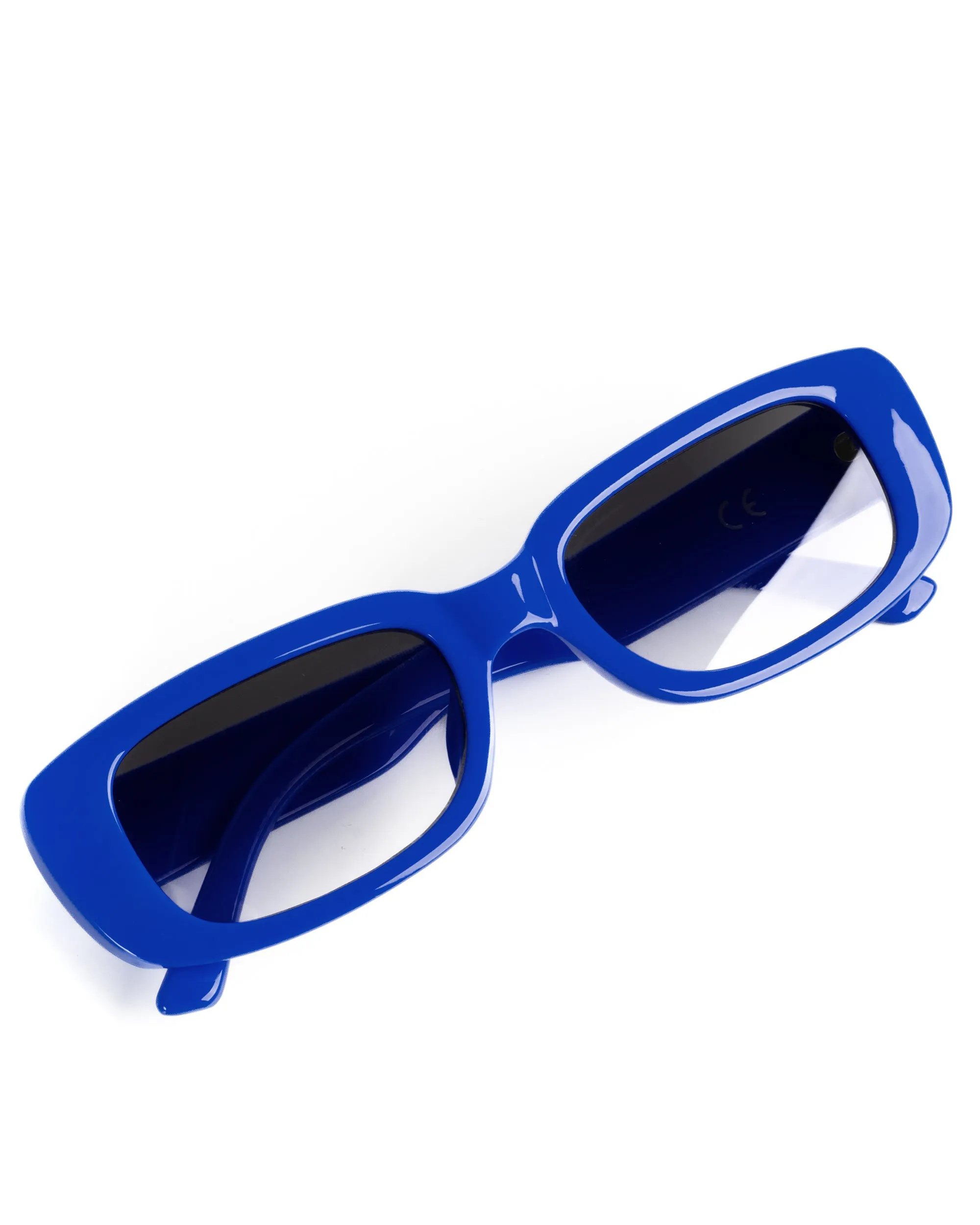 Occhiali da Sole Uomo Donna Unisex Casual Sunglasses Lenti Nero Squadrate Blu GIOSAL-OC1065A