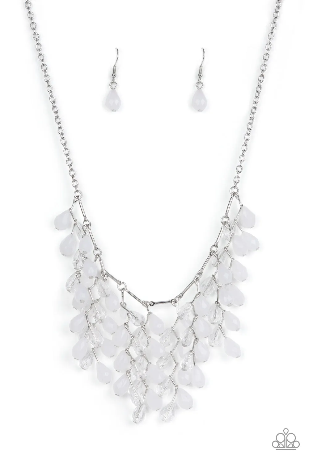 Paparazzi Garden Fairytale - White Necklace