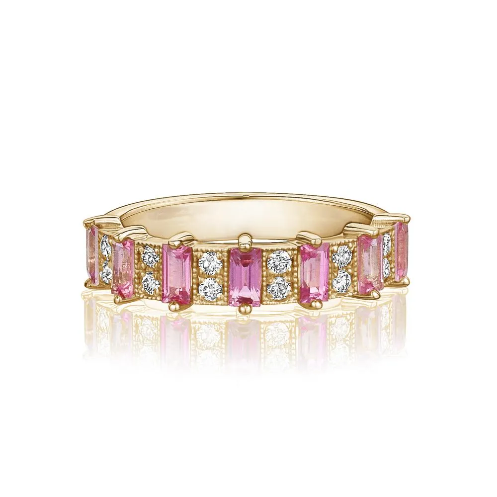 Pink Sapphire Gemstone Ring