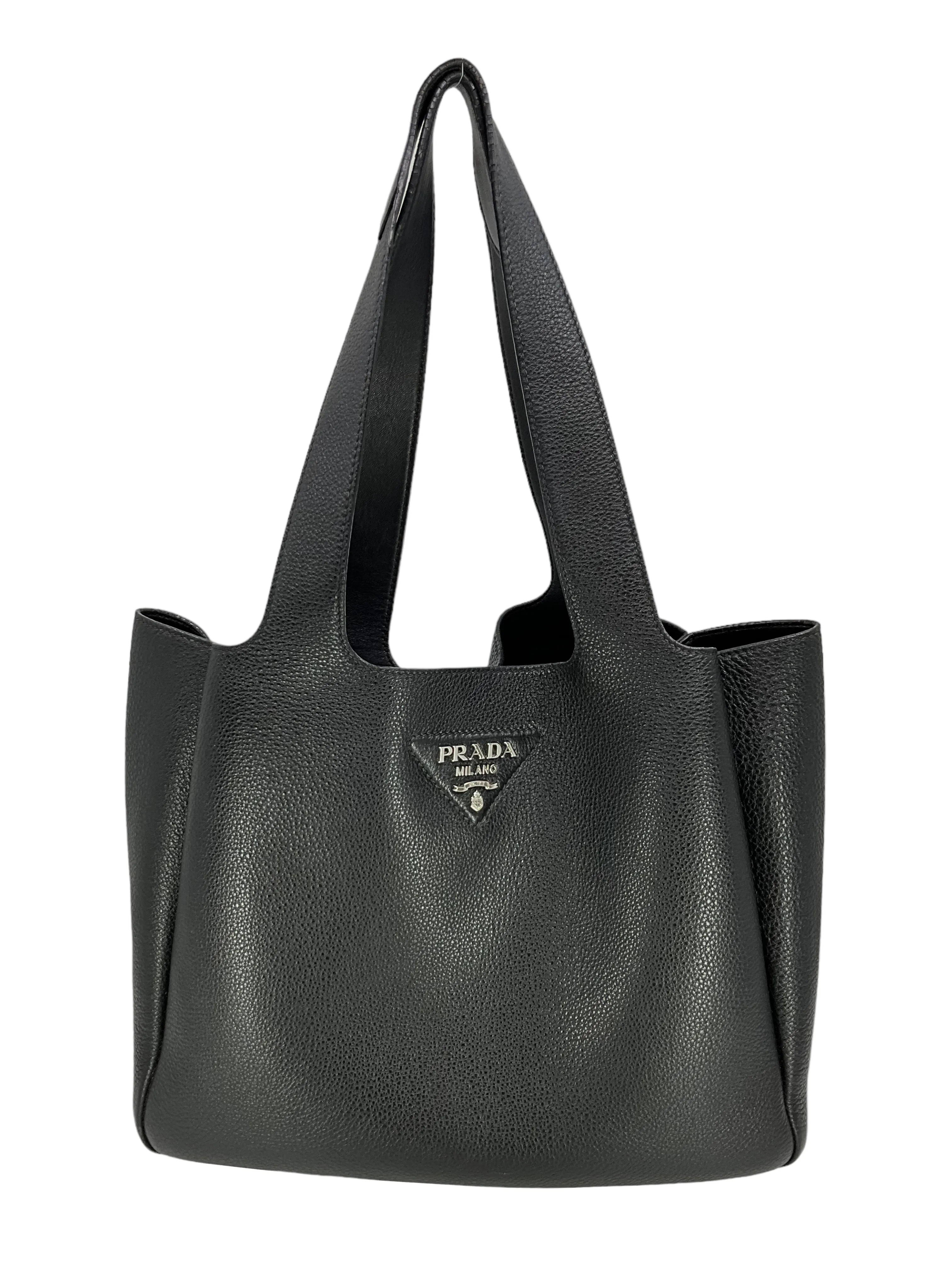 PRADA Vitello Daino Soft Medium Dynamique Tote