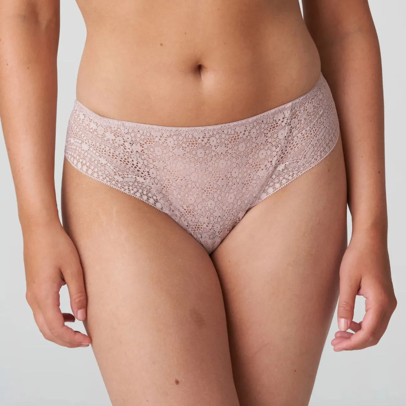 Prima Donna Twist Epirus Thong 0641970 in Bois de Rose