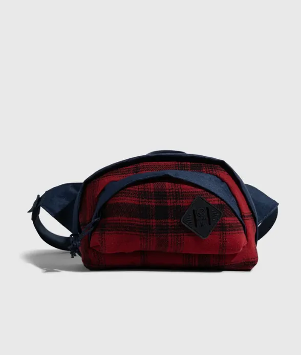 UNITED BY BLUE  UTILITY FANNY PACK blue red