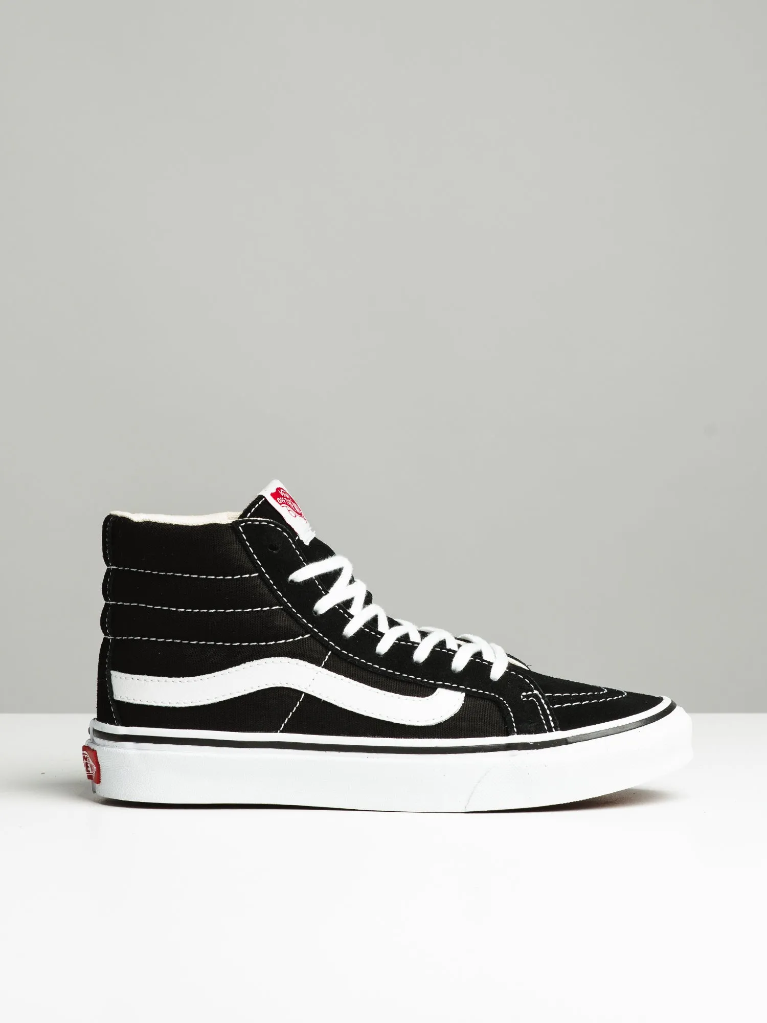 WOMENS SK8 HI SLIM BLACK/WHITE SNEAKERS