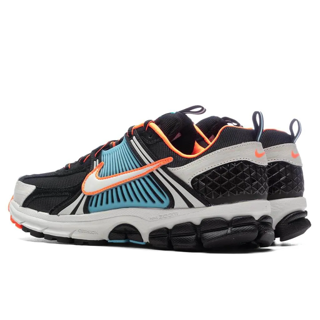 Women's Zoom Vomero 5 Premium - Black/Light Bone/Blue Gaze/Total Orange